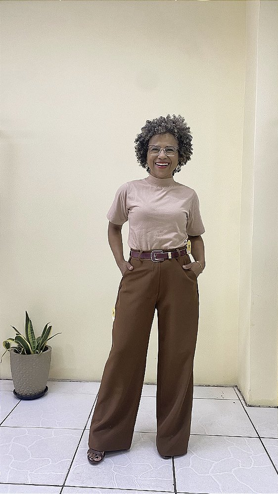 Calça Pantalona Alfaiataria Premium