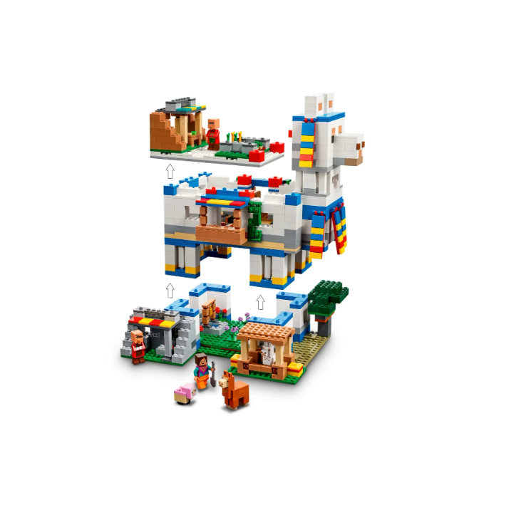 A Vila das Lhamas - Minecraft