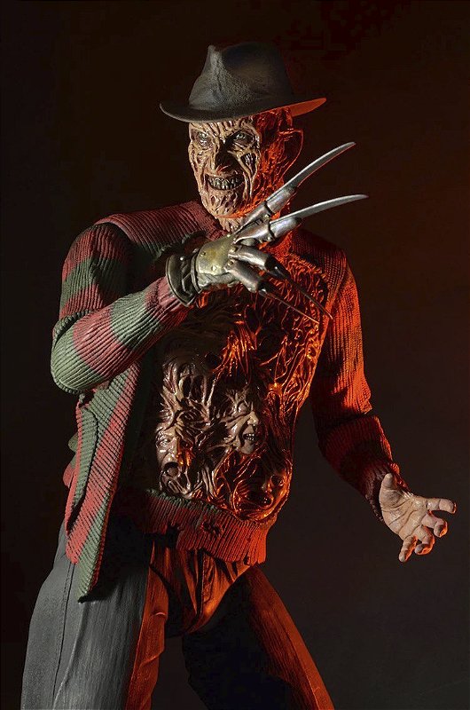 Action Figure  Freddy Krueger Nightmare On Elm Street 2 Escala 1/4 - NECA