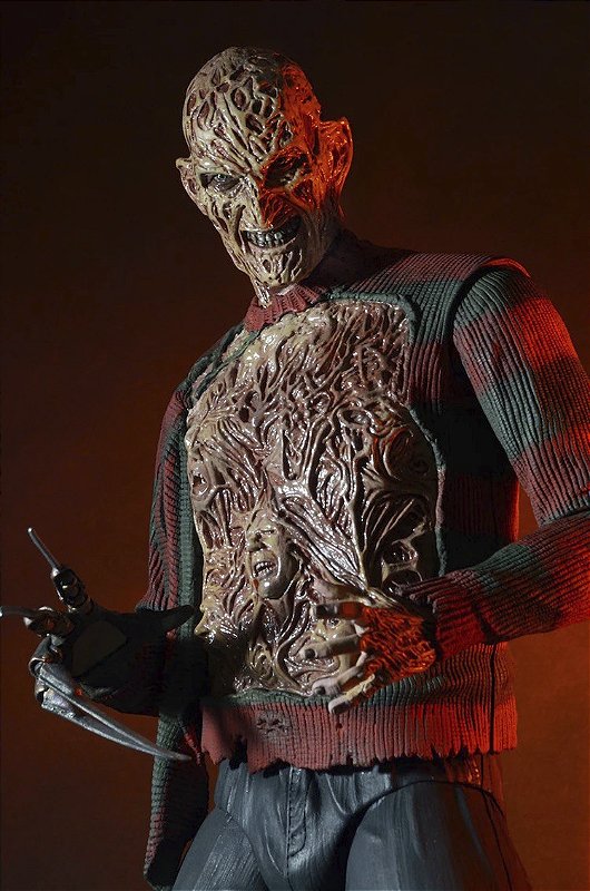 Action Figure  Freddy Krueger Nightmare On Elm Street 2 Escala 1/4 - NECA