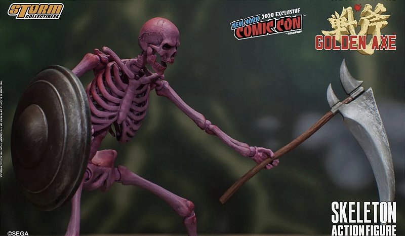 Action Figure 2 Packs Skeleton Golden Axe - Storm Collectibles