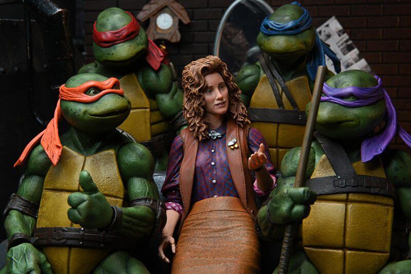 Action Figure April O'Neil - Ultimate TMNT