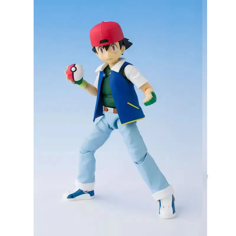 Action Figure Ash Ketchum e Pikachu - Bandai ShFiguarts