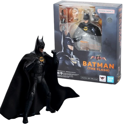 Action Figure Batman Michael Keaton The Flash - Bandai SHF