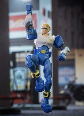 Action Figure Capitão Comando Capcom - Original 52Toys
