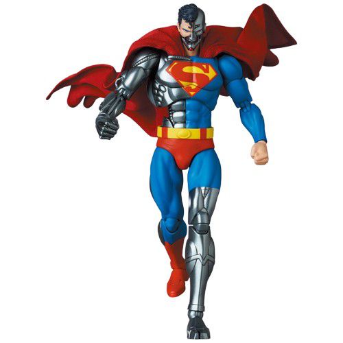 Action Figure Cyborg Superman Dc Comics - MAFEX