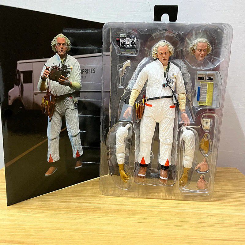 Action Figure Doc Brown Back To The Future Ultimate Suit - Neca Toys