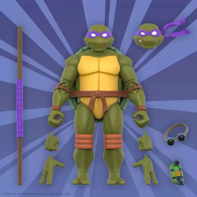 Action Figure Donatello TMNT ULTIMATES! Wave 12 - Super7