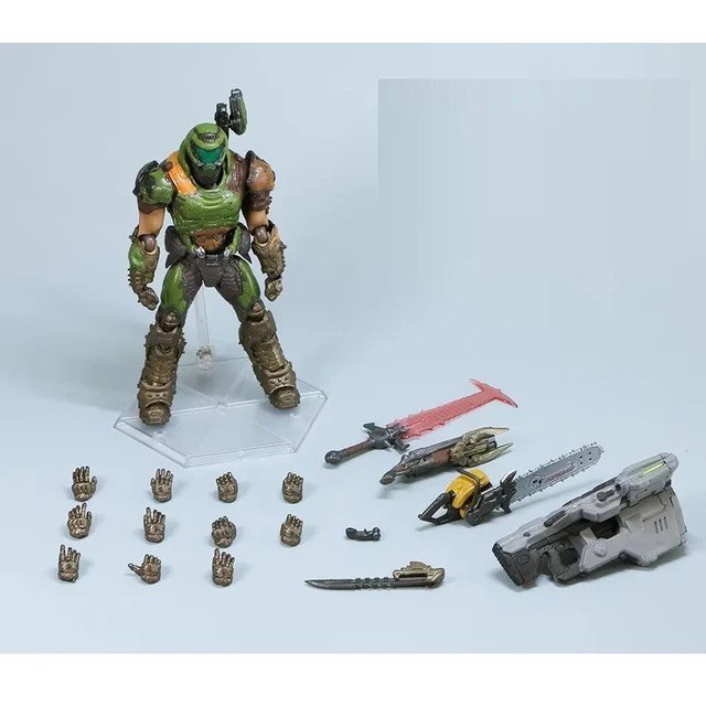 Action Figure Doom Slayer - Games