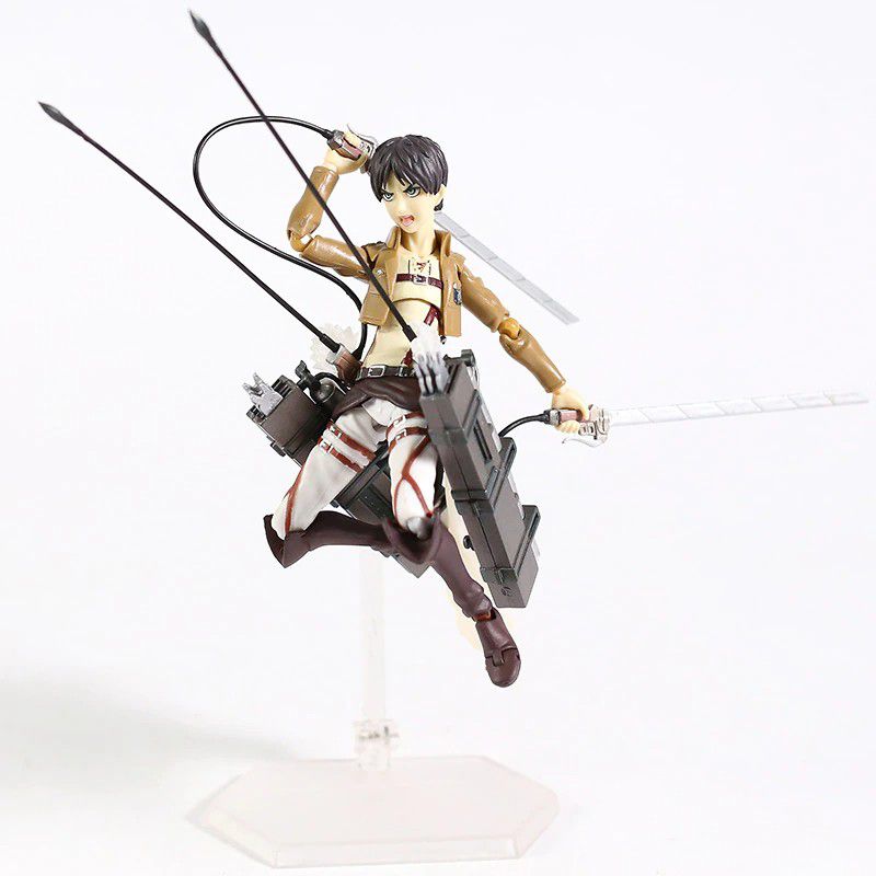 Action Figure Eren Yeager 18Cm - Attack On Titan