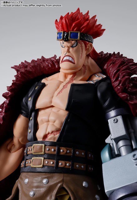 Action Figure Eustass Kid Invasão de Onigashima One Piece - Bandai SHF