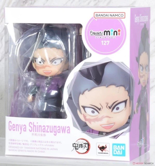 Action Figure Genya Shinazugawa Demon Slayer - Bandai Figuarts Mini