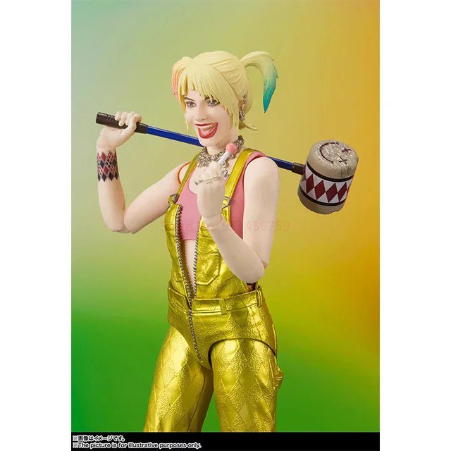 Action Figure Harley Quinn Arlequina Aves de Rapina Dc Comics - Bandai ShFiguarts