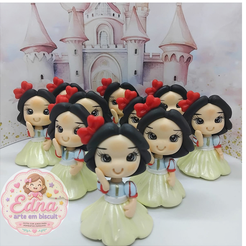 10 Apliques para Lembrancinha - Branca de Neve