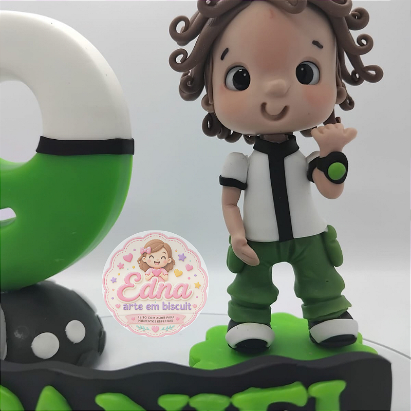 Topo de Bolo Personalizado - Ben 10