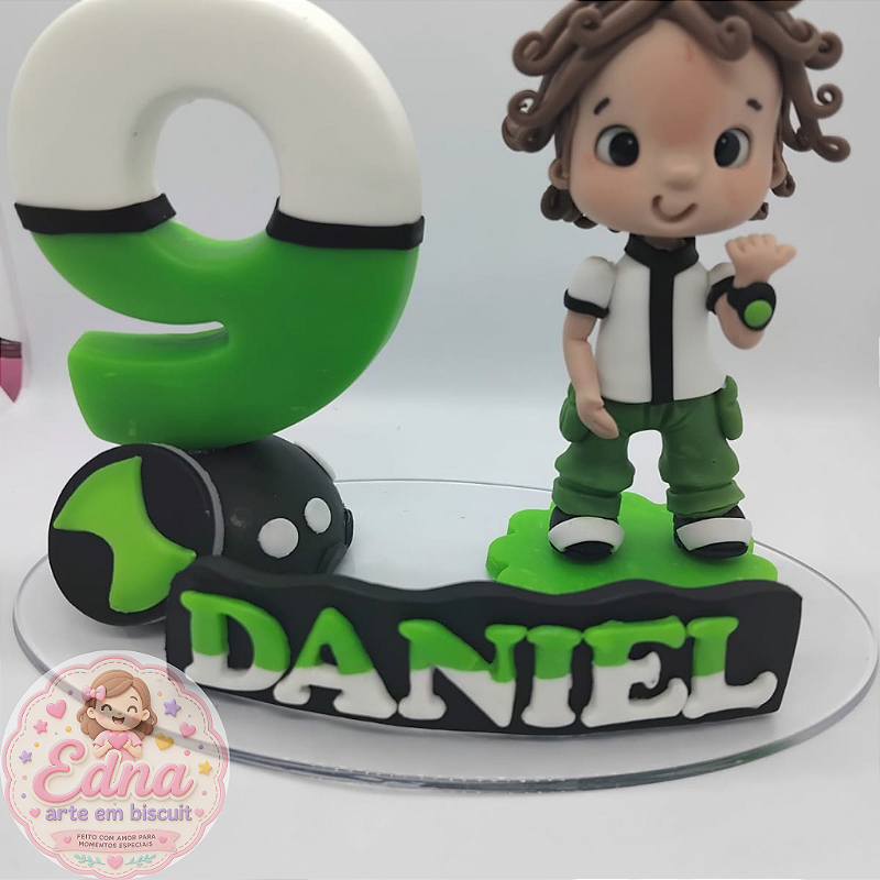 Topo de Bolo Personalizado - Ben 10