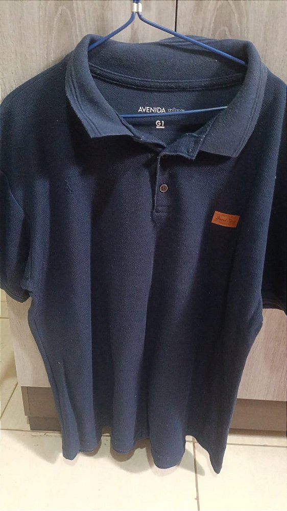 GOLO POLO AZUL ELEGANTE