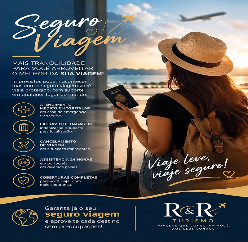Seguro Viagem – Viaje Protegido e Tranquilo