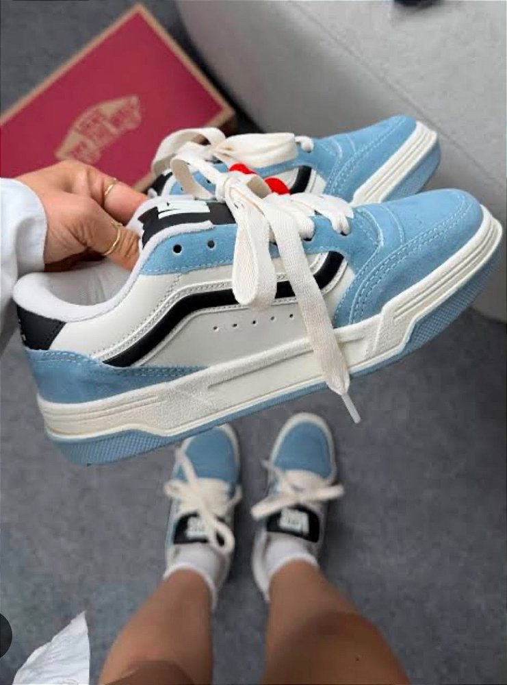 Tênis Vans Hylane Azul Celeste Importado Vietnâ