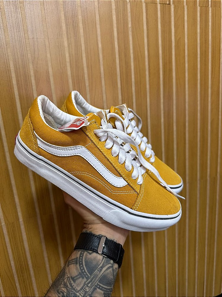 Tênis Vans Old Sool Mostarda Premium