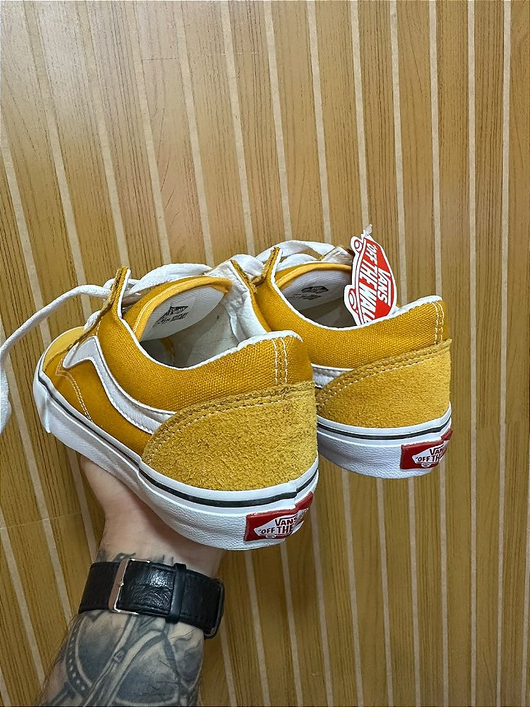 Tênis Vans Old Sool Mostarda Premium