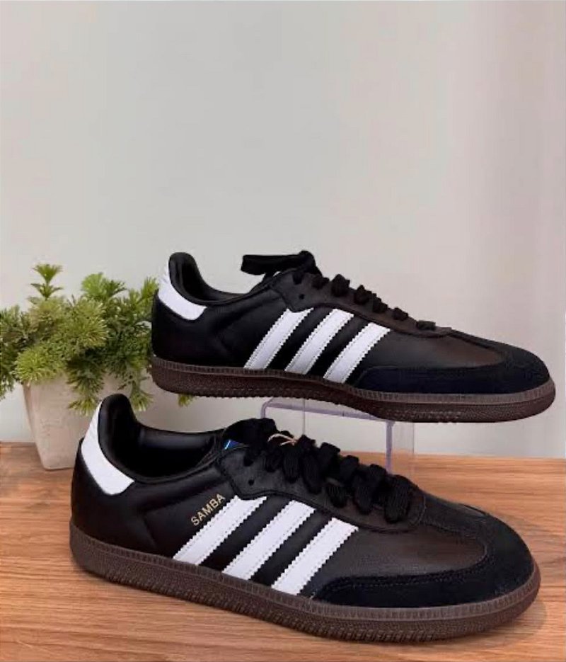 Tênis Adidas Samba Preto/Preto Premium