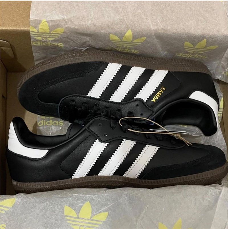 Tênis Adidas Samba Preto/Preto Premium