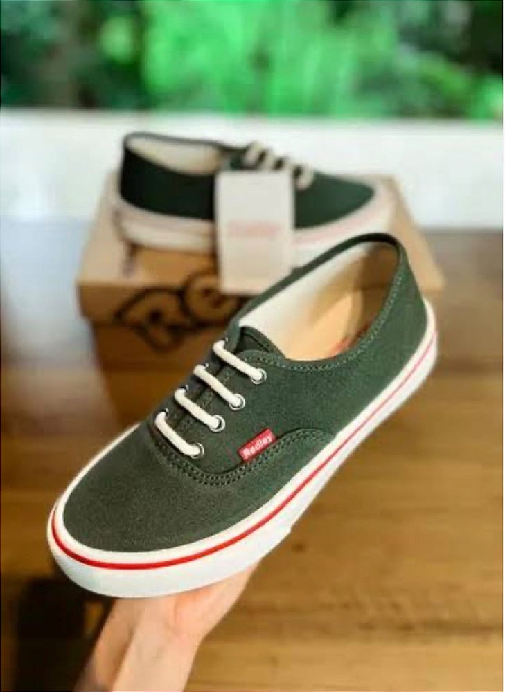 Tênis Redley Verde Musgo Premium