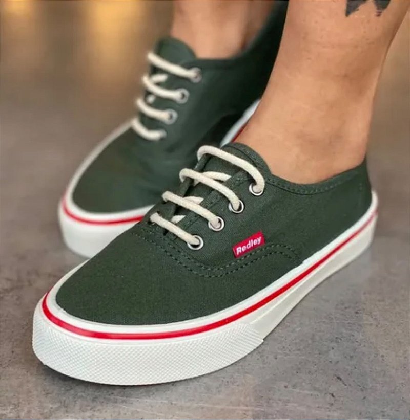Tênis Redley Verde Musgo Premium