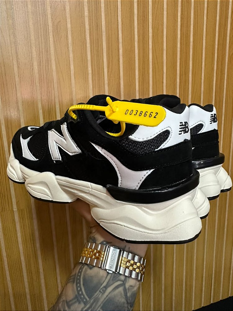 Tênis New Balance 90/60 Preto/Branco Importado Vietnâ