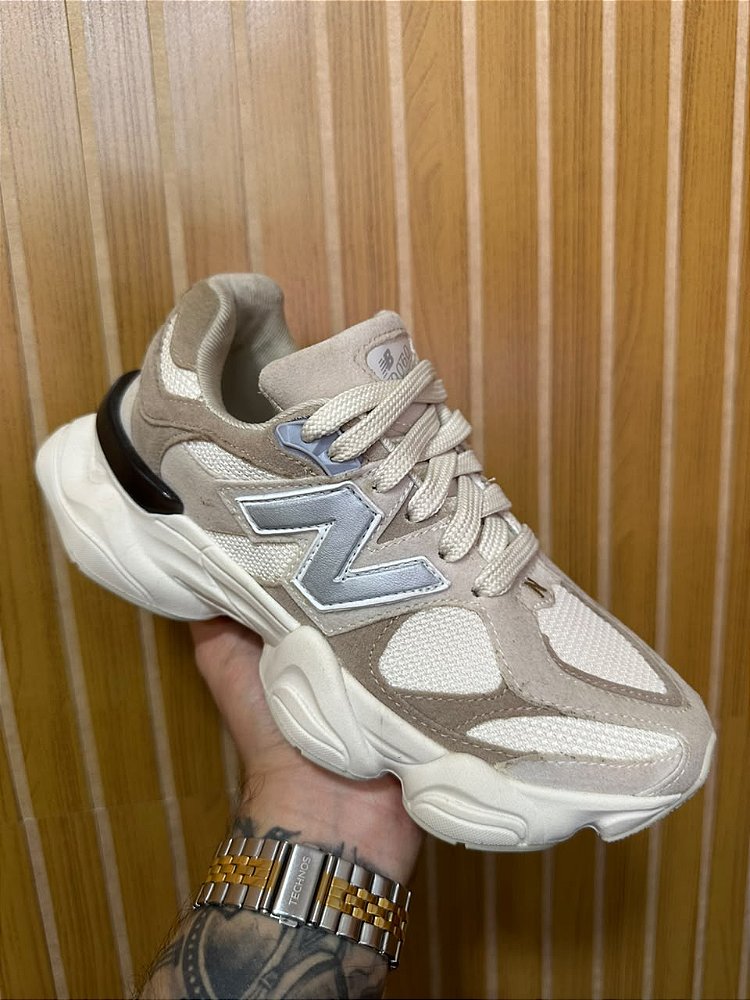 Tênis New Balance 90/60 Bege Importado Vietnã