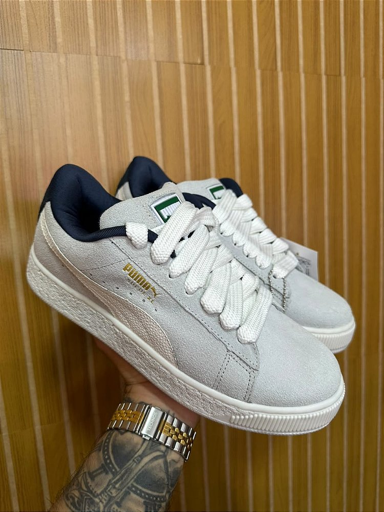 Tênis Puma XL Cinza/Branco Importado Vietnã
