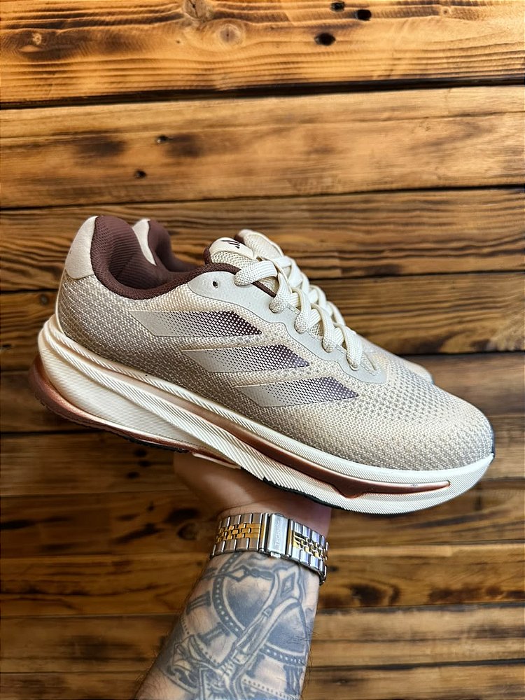 Tênis Adidas Super Nova Bege/Marrom Nacional