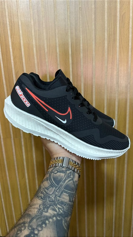 Tênis Nike Zoom Air Zoom Preto/Vermelho Nacional