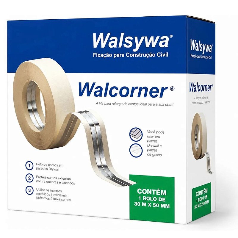 Fita canto Walcorner 5x30m