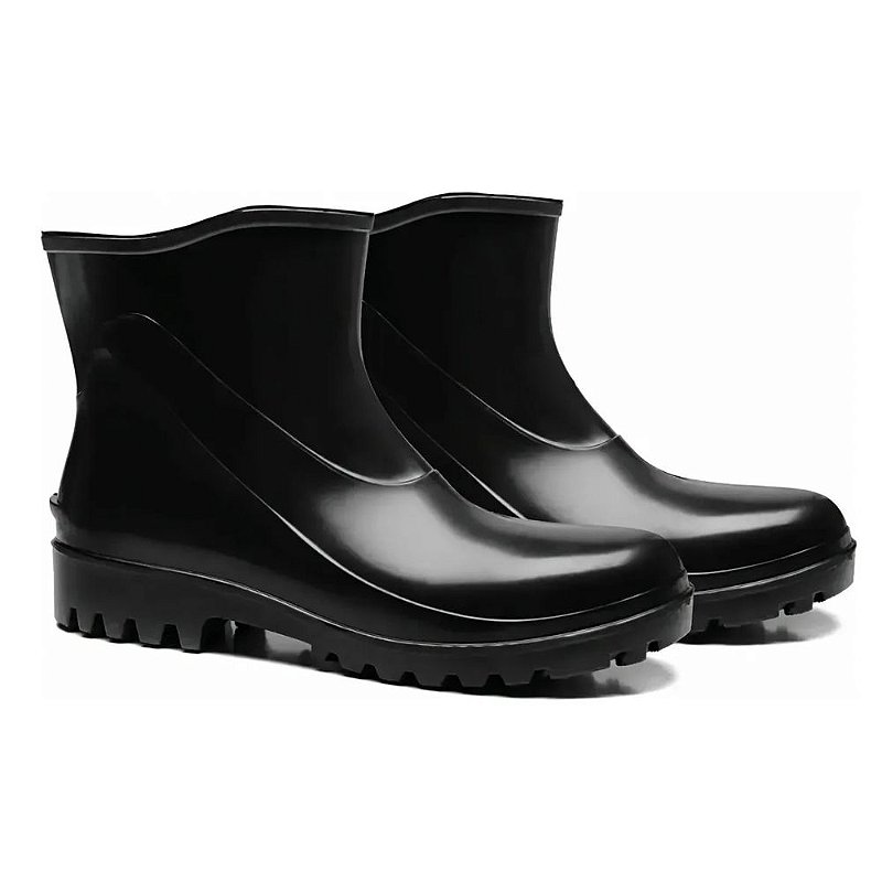 Bota de PVC Cano Curto Sem Forro