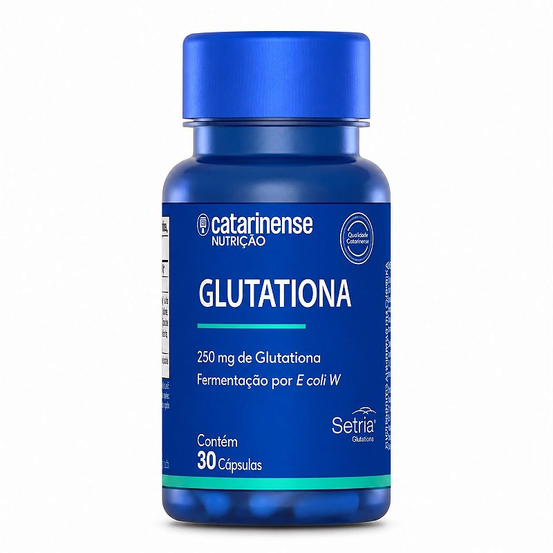 Glutationa 250mg Setria Catarinense Nutrição 30 Cápsulas