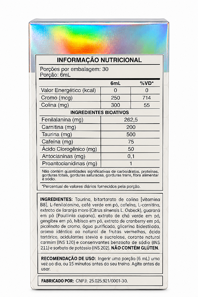Drenexx Fórmula 3 Em 1 Premium 180ml Exx Nutrition - Termogênico emagrecedor