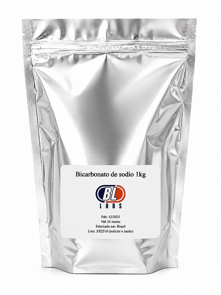 Bicarbonato De Sódio Fino Grau Alimentício 1kg