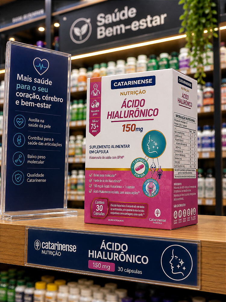 Catarinense Acido Hialuronico 150 mg 30 cps