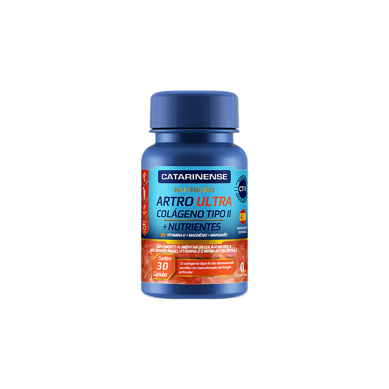Catarinense Artro Ultra Colageno tipo II 30 cps