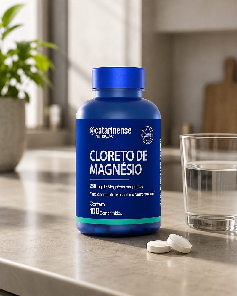 Catarinense Cloreto de Magnésio PA 100 cpr