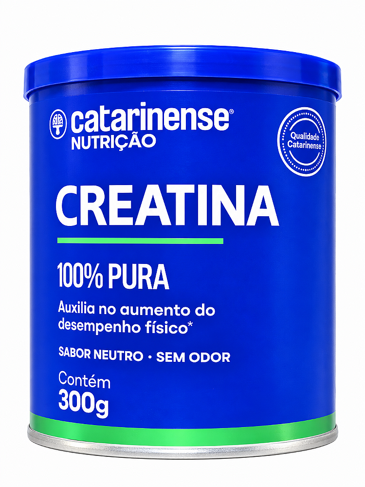 Creatina 100% Pura Catarinense Nutrição 300g