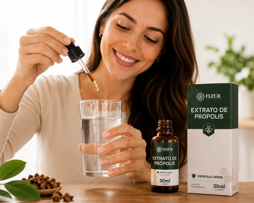 Extrato de própolis verde 12% Fleur- 30ml
