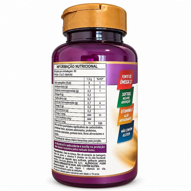 Liboprim Fem HerboLab com 60 cápsulas TPM Menopausa