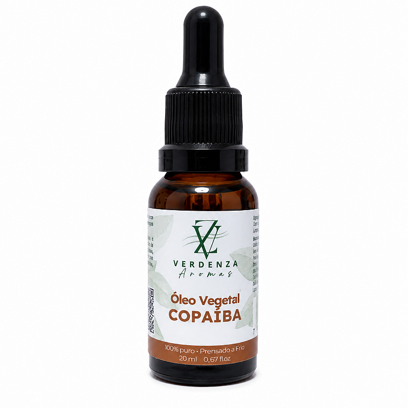 Óleo vegetal Copaiba Verdemza Aromas 20ml