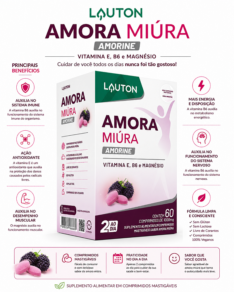 Lauton Amora 60cpm Amorine