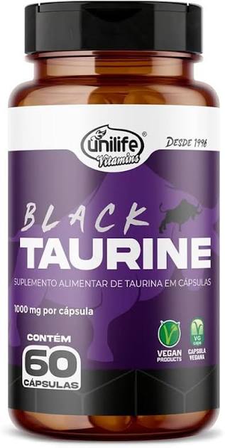 Taurina 1000mg 60 capsulas