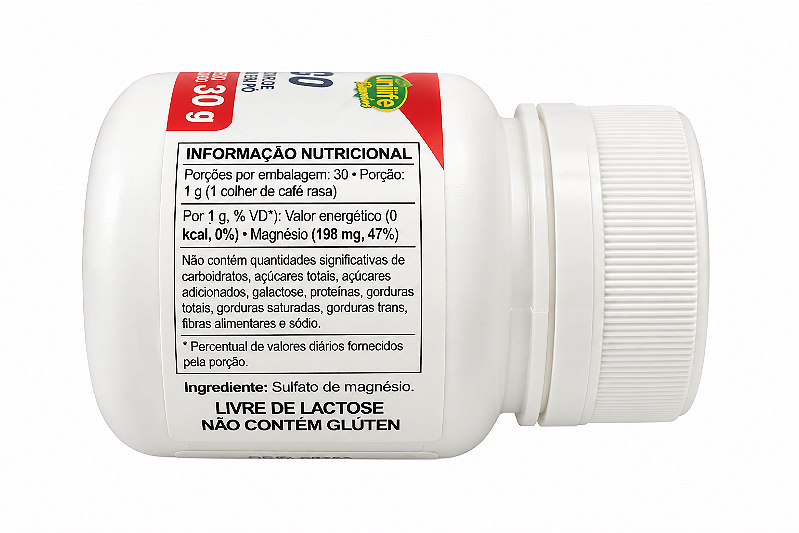 Sal Amargo Unilife 30g Epsom Sulfato Magnésio Pó Vegano