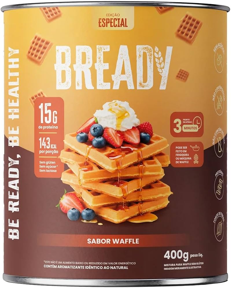 Lata 2.0 - Bready Waffle Original - 400g